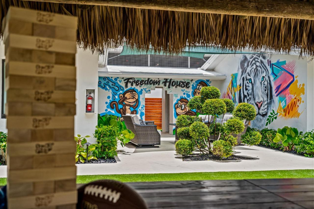 The Freedom House • Urban Oasis • Eclectic Retreat Fort Lauderdale Exterior foto